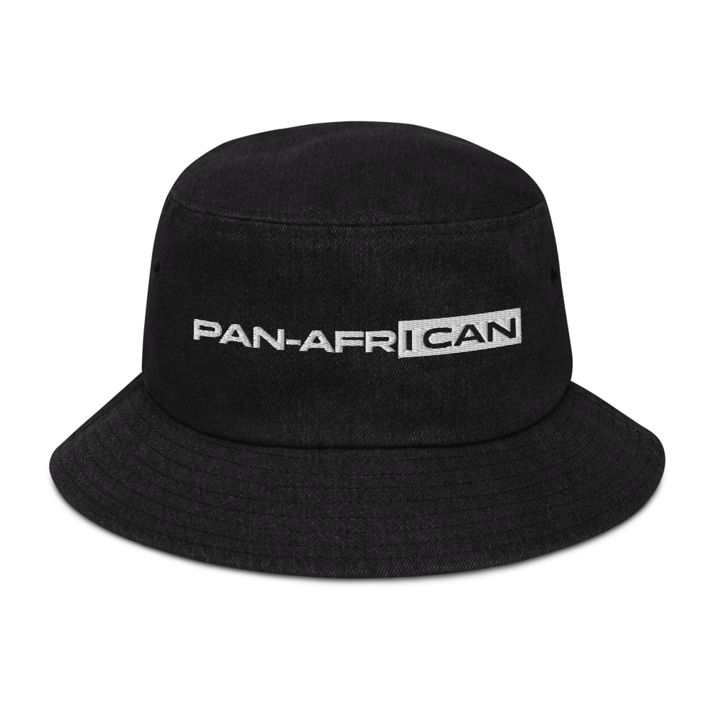 Pan-AfriCan Denim bucket hat