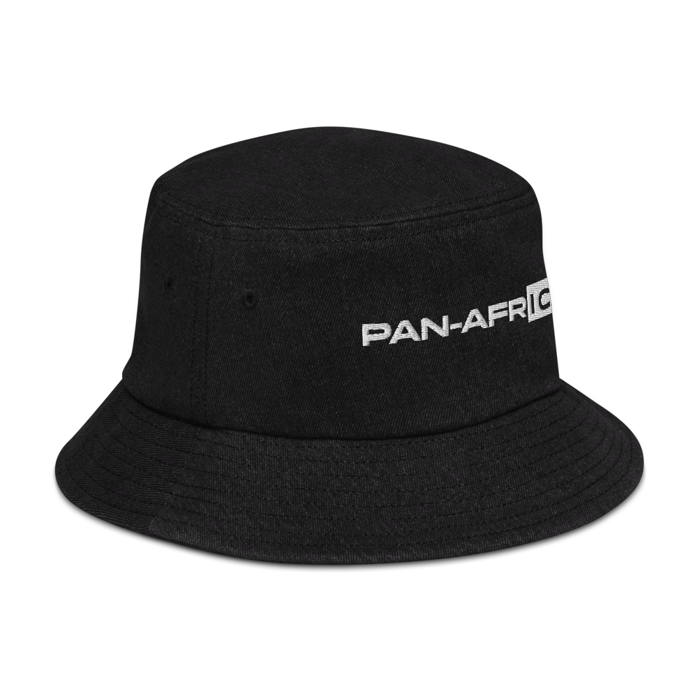 Pan-AfriCan Denim bucket hat