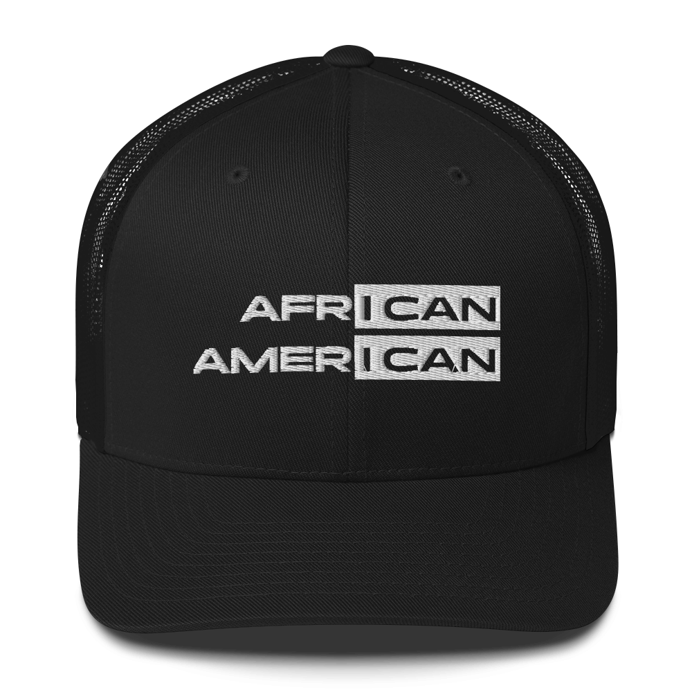 AfriCan-AmeriCan Trucker Cap