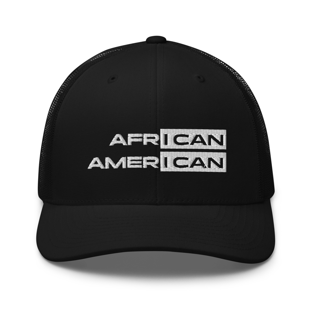 AfriCan-AmeriCan Trucker Cap